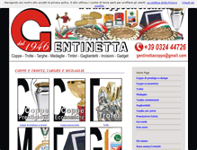 Tablet Screenshot of coppeetrofei.com